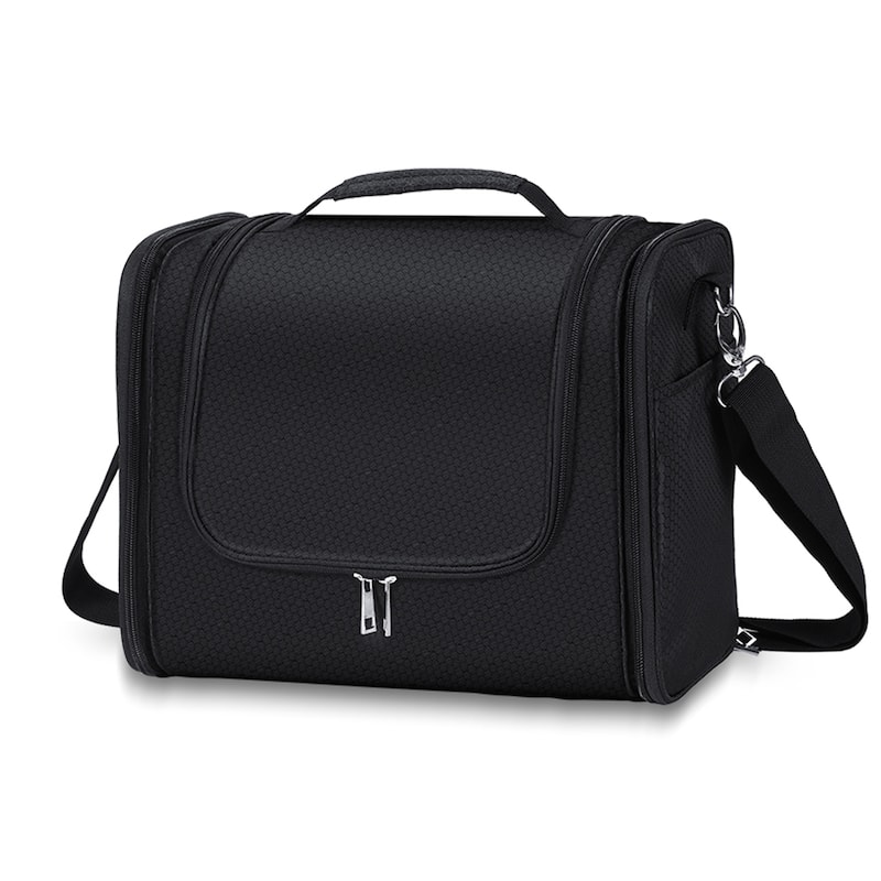 Extra Large Hanging Toiletry Bag for Travel & Daily Use, Water-Resistant Dopp Kit for Makeup, Shaving, Toiletries