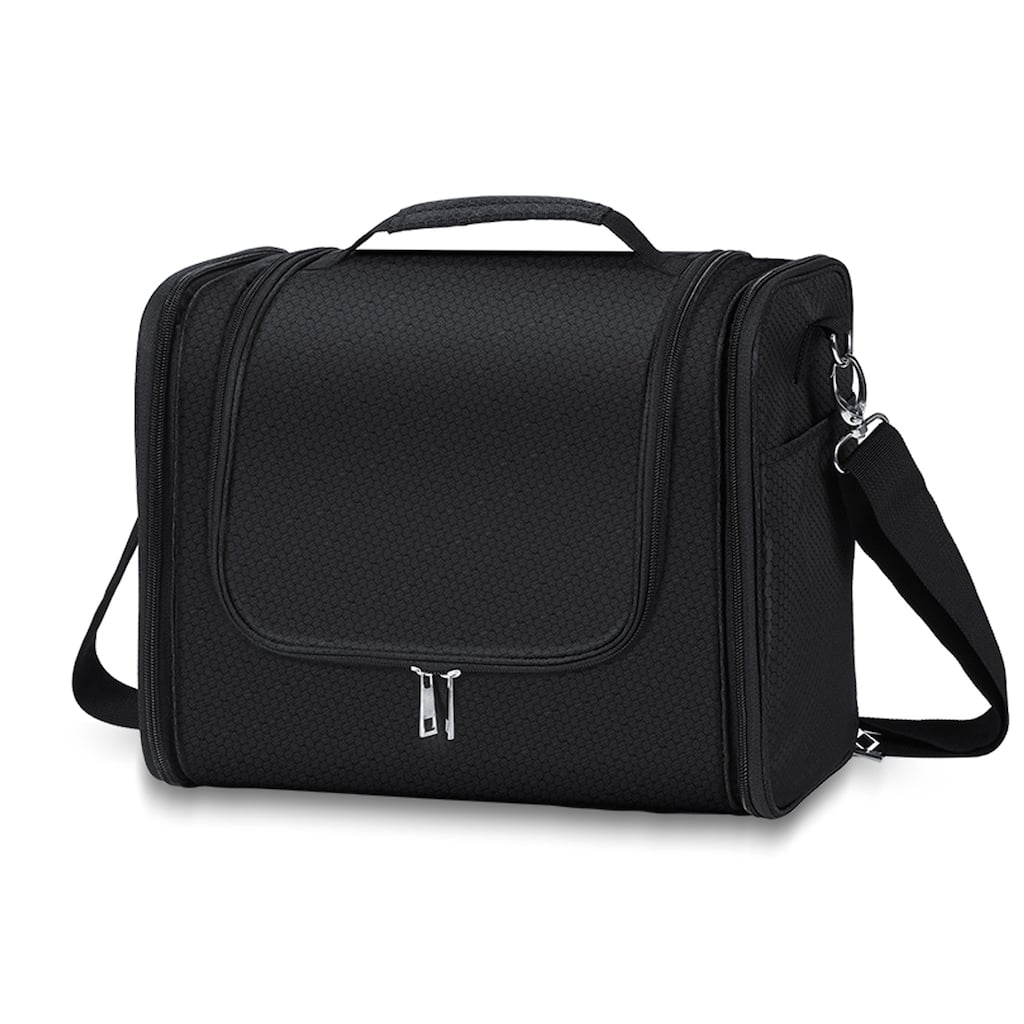 Extra Large Hanging Toiletry Bag for Travel & Daily Use, Water-Resistant Dopp Kit for Makeup, Shaving, Toiletries