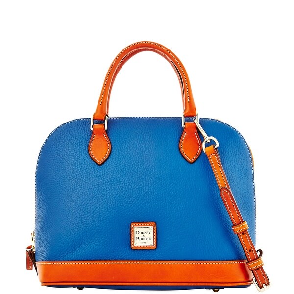 Dooney & Bourke Pebble Grain Zip Zip Satchel (Introduced by Dooney & Bourke at $198 in Jul 2014) - jeans