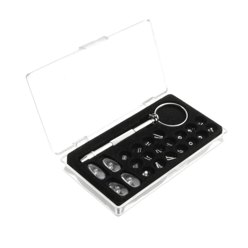 Sunglasses Repair Kit Mini Screwdriver Various Screws Essential Eyewear Tools - Repair Kit