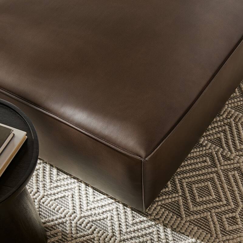 Restore Vegan Leather Modular Ottoman