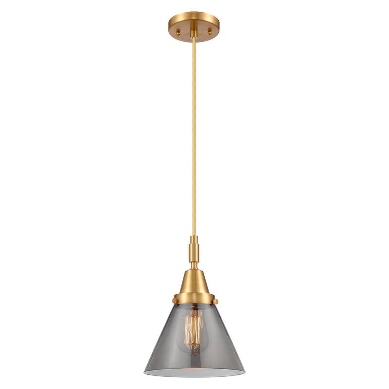 Innovations Lighting 447-1P-G43 Cone 8" Wide Mini Pendant with Light