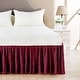 preview thumbnail 38 of 95, Serenta Pleated Bedskirt 18" Drop