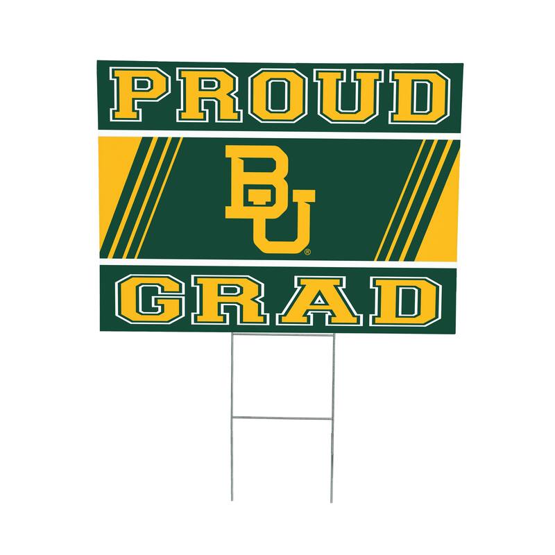 Baylor University 24" x 18" Graduation Coroplast Outdoor Yard Sign