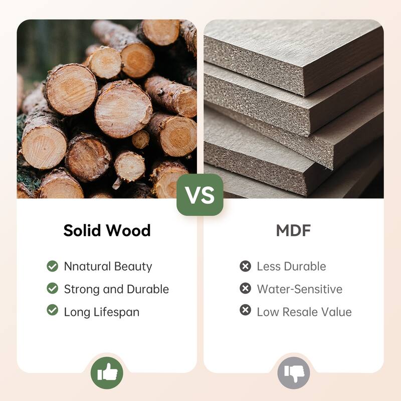 63'' Solid Wood Console Table with Shelf, 2-Tier Narrow Entryway Table