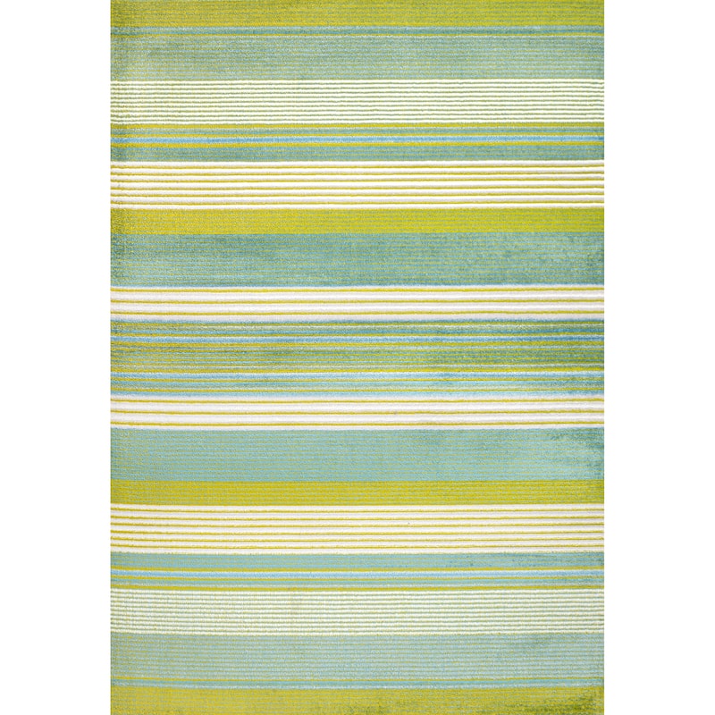 JONATHAN Y Austin Modern Botanical Wildflower Area Rug - 5 X 8 - Green/Blue