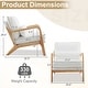 preview thumbnail 53 of 78, Mid Century Modern Upholstered Accent Chair