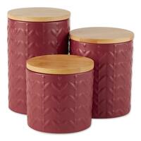 Buy Red Kitchen Canisters Online at Overstock | Our Best ...