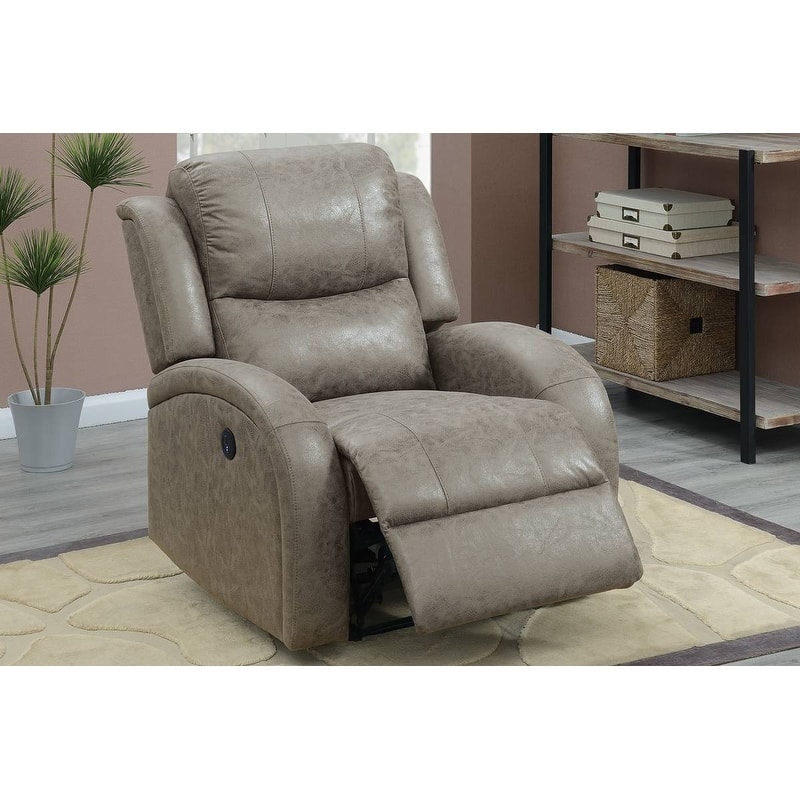 Power Recliner In Paprika Red