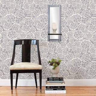 Allan Andrews Beveled Wall Accent Mirror with Candle Holder - 24" x 9"