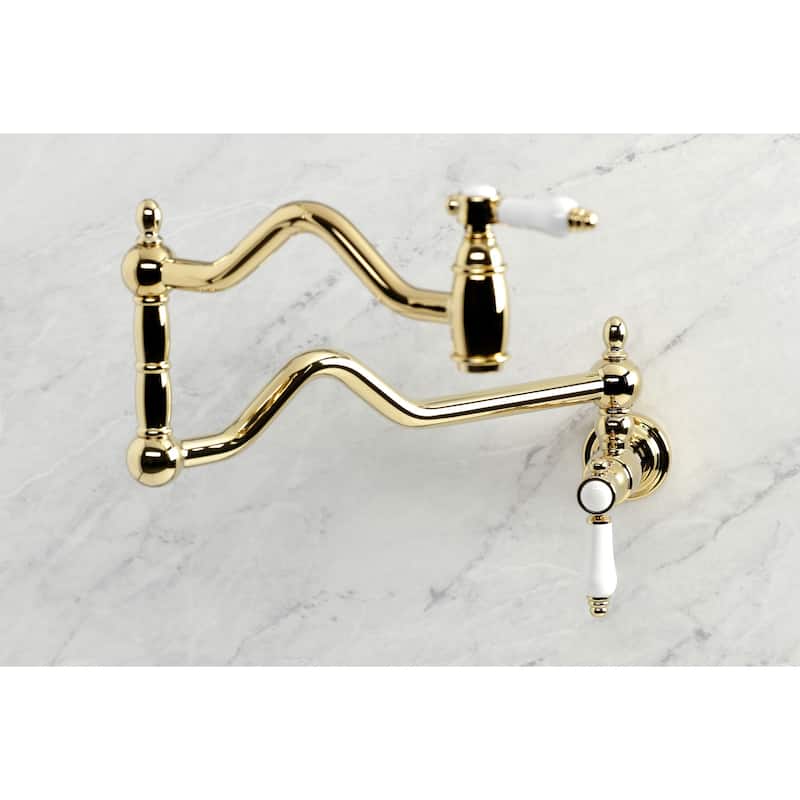 Kingston Brass Bel-Air Wall Mounted Pot Filler Faucet