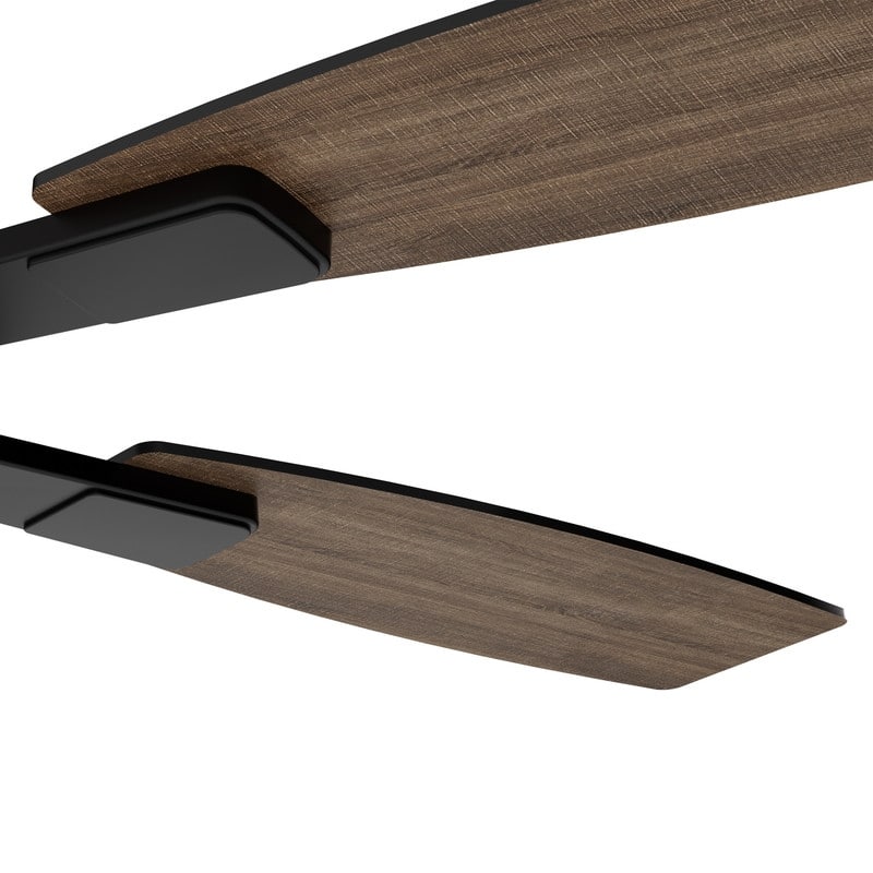 52 Inch Farmhouse Ceiling Fan with Light and Remote Black Industrial Caged Ceiling Fans for Living room - 52 in.