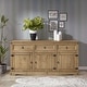preview thumbnail 3 of 15, 65" Wood Buffet Sideboard Corona Collection | Furniture Dash
