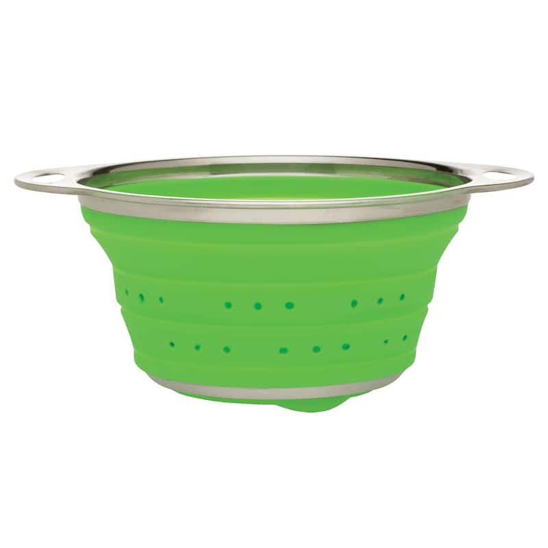 HIC Kitchen Collapsible Colander, 1.5-Quart