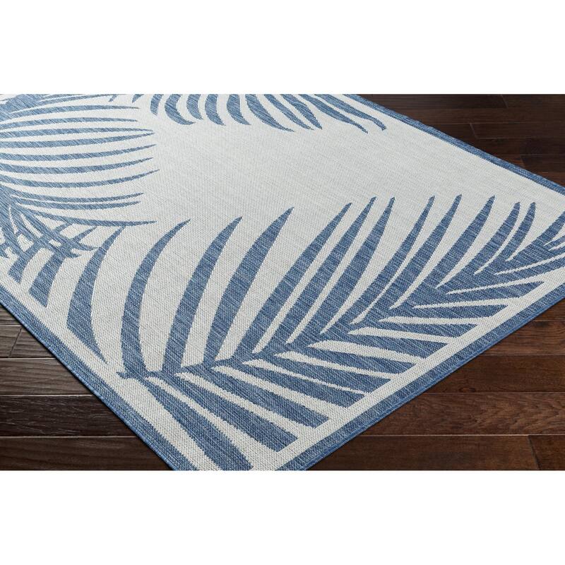 Livabliss Long Beach Outdoor Safe Tropical Area Rug
