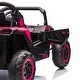 preview thumbnail 98 of 98, 24V Ride-On UTV for Kids, Double Seat, Parental Remote, Four-Wheel Suspension, and Bluetooth 鈥