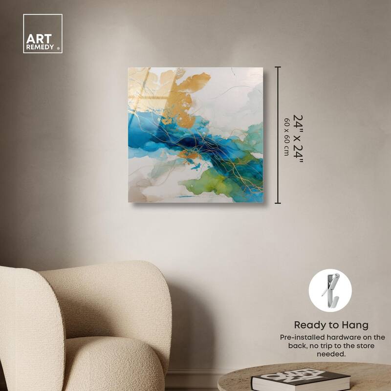 Alconia II Acrylic by Art Remedy, Ready to Hang