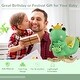 preview thumbnail 4 of 19, Plush Frog Rocking Horse with Lullaby, Sturdy Wooden Base, and Safety Features, Ages 18 Months+