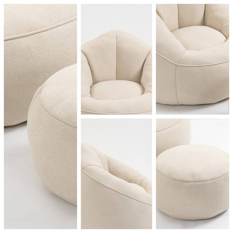 Bedding Bean Bag Sofa Chair High Pressure Foam Bean Bag
