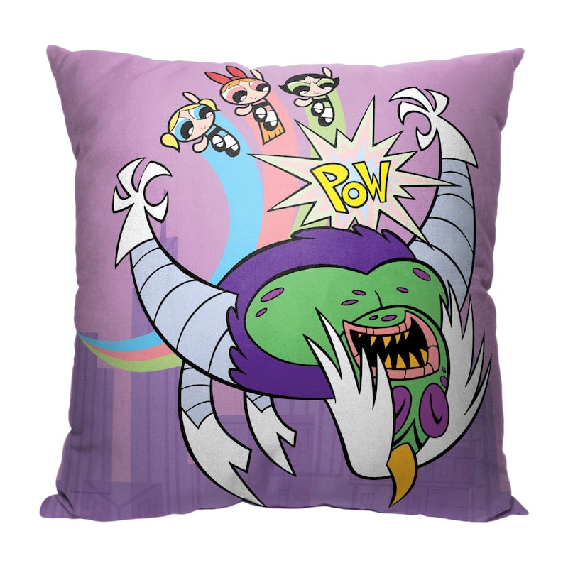 Cartoon Network Powerpuff Girls, Ka-pow Pillow - On Sale - Bed Bath 