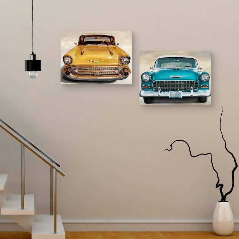Vintage Ride I-II by Studio Arts Canvas Art PrintS