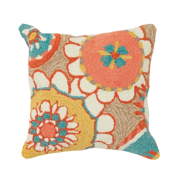 Liora Manne Frontporch Florentine Indoor Outdoor Pillow Sand On
