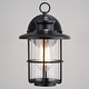 preview thumbnail 3 of 9, Vaxcel Lighting T0741 Lake Shore 10" Tall Outdoor Wall Sconce with