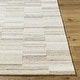 preview thumbnail 3 of 12, Livabliss La Puna Cottage Striped Area Rug
