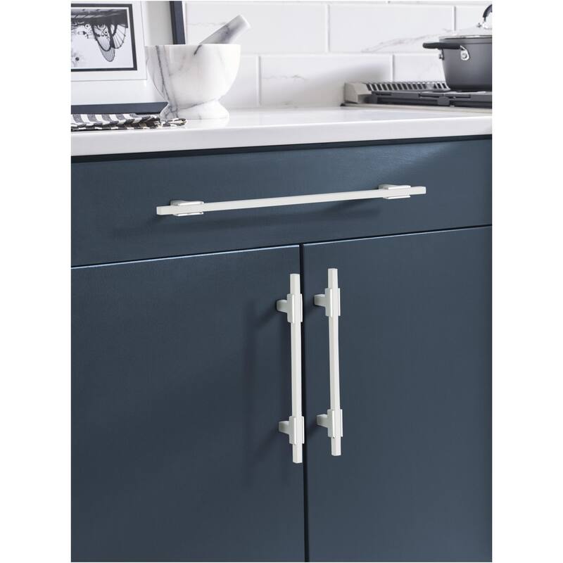 Amerock Urbanite 10-1/16 Inch Center to Center Bar Cabinet Pull
