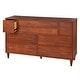 preview thumbnail 12 of 20, Lifestorey Ana 8-Drawer Mid-Century Modern Dresser
