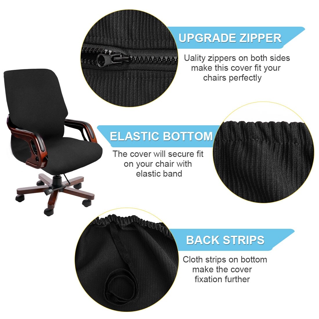 Office chair covers best sale bed bath and beyond