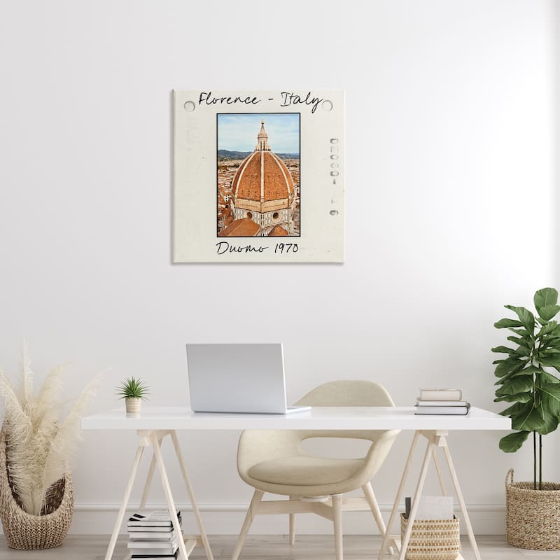 Stupell Florence Italy Travel View Canvas Wall Art Design By Val Rhodes