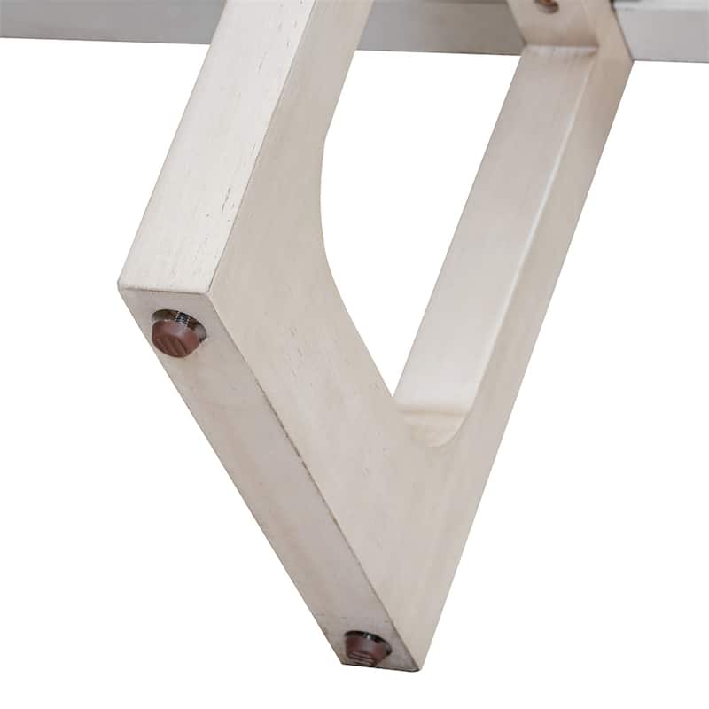 Retro Elegant Console Table with Marble-Effect Top & Versatile Storage