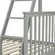 preview thumbnail 8 of 57, Twin over Twin House Bunk Bed With Shelves And Drawers