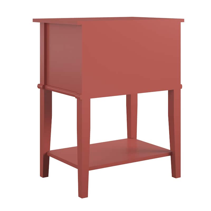 Avenue Greene Bantum Accent Table with 2 Drawers