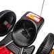 preview thumbnail 9 of 34, 12V Kids Ride On Electric Toy, 16'' Exaggerated Wheels, Dual Handle Control, 360° Rotation, Pedal Accelerator, and Safety Belt