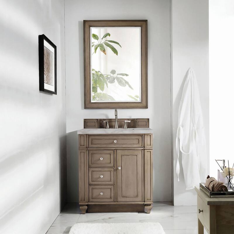 James Martin Vanities 157-V30-3VSL Bristol 30" Single Basin Walnut