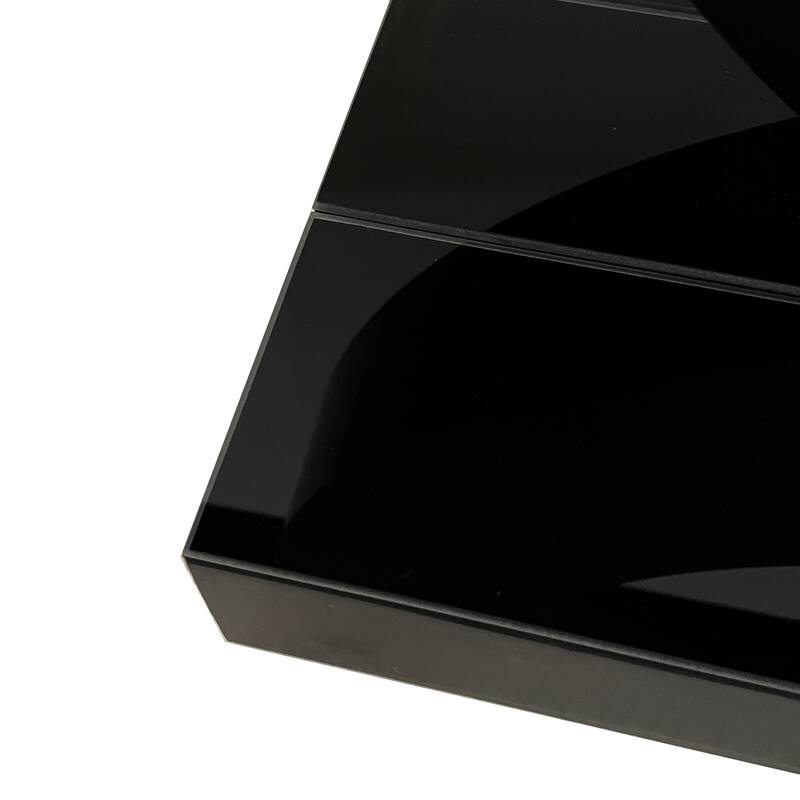 O-Shaped Handicrafts Mirror Console Table for Living Room