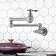 preview thumbnail 2 of 17, Proox Pot Filler Faucet Wallmount Commercial Kitchen Folding Faucet