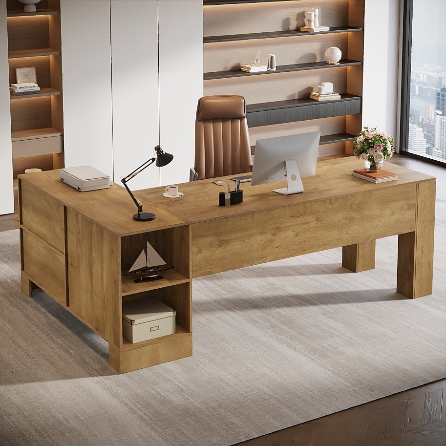 L Shaped Executive Desk