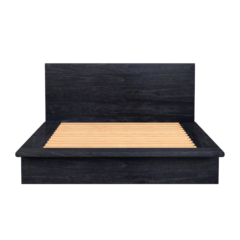 Halmstad Wood Platform Bed