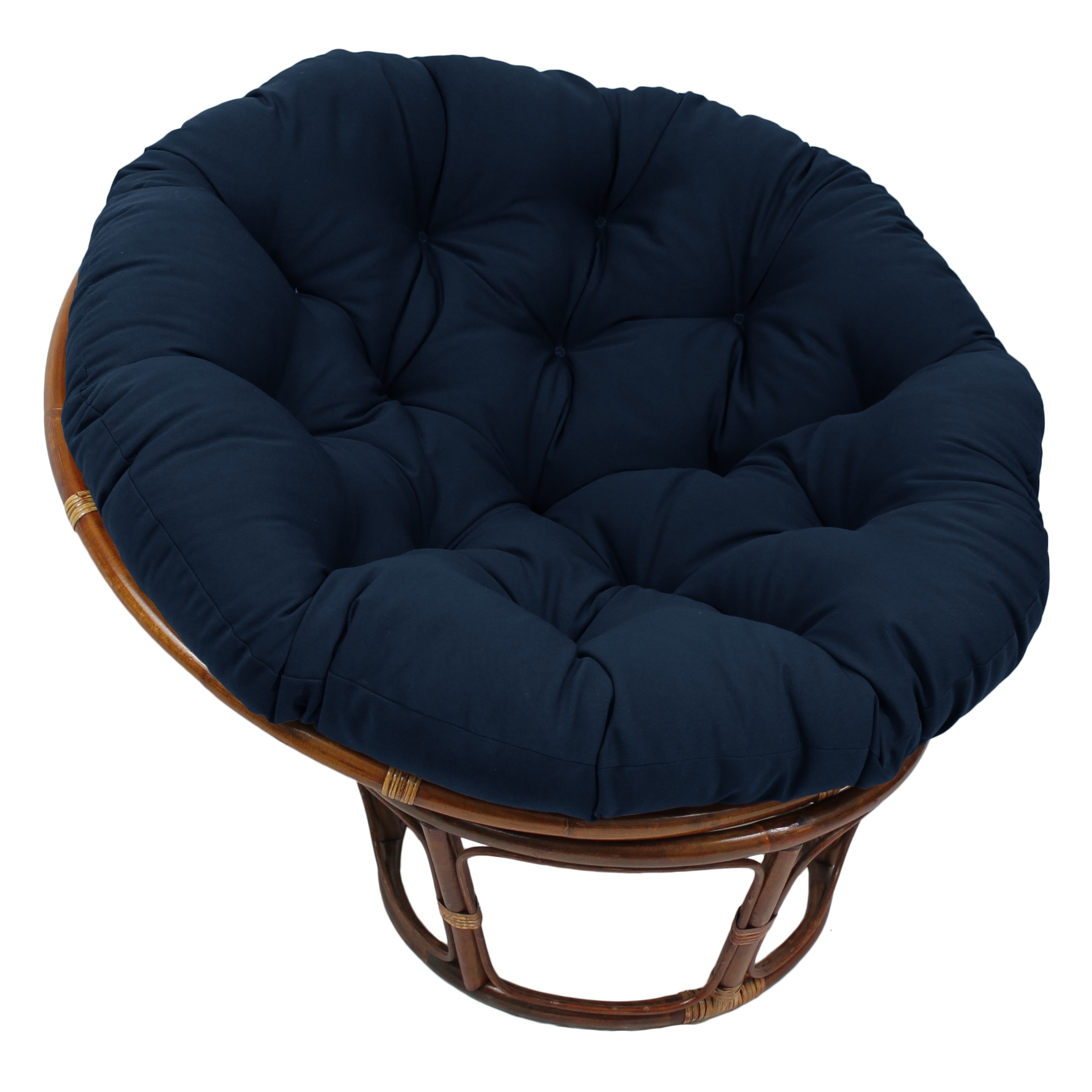 52 inch Solid Twill Papasan Cushion Cushion Only On Sale Bed