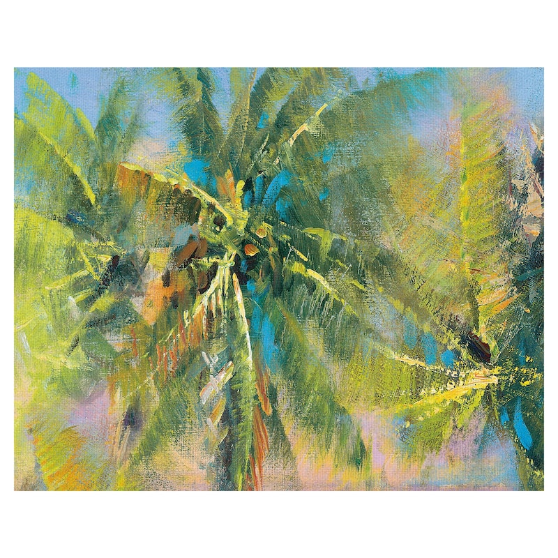Palm Collage by Paul Mathenia Canvas Art Print