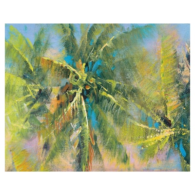 Palm Collage by Paul Mathenia Canvas Art Print