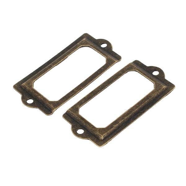 Shop Unique Bargainsoffice Pharmacy Drawer Iron Tag Holder Label