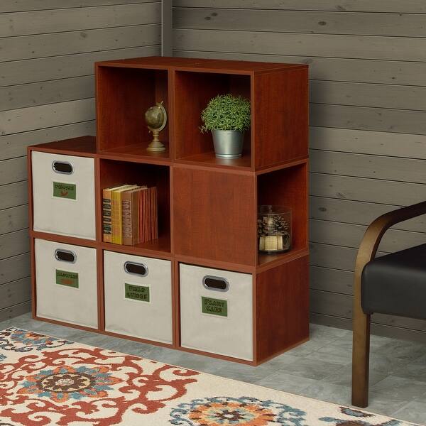 Noble Connect Storage Set - 8 Cubes- Cherry - Bed Bath & Beyond - 31268505