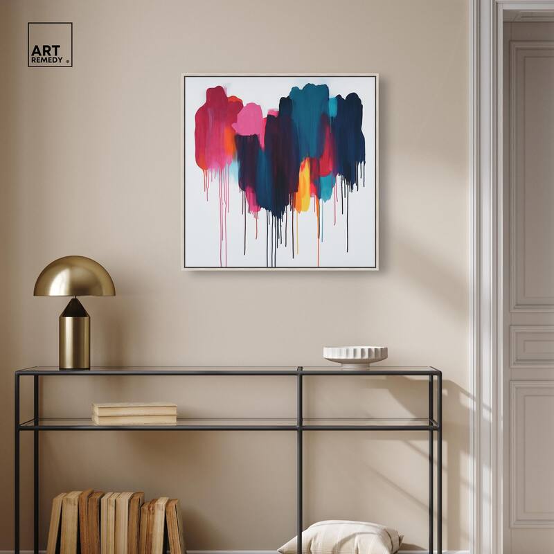 Glacier Color Glide Canvas by Art Remedy