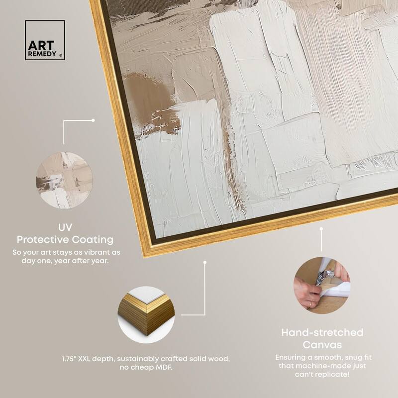Subtle Earth Tones I Canvas by Art Remedy