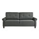 preview thumbnail 2 of 10, Serta Bennington Sofa in Heather Grey Woven Fabric