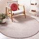 preview thumbnail 68 of 94, SAFAVIEH Handmade Flatweave Montauk Adrian Casual Cotton Rug 6' Round - Beige/Ivory - Round